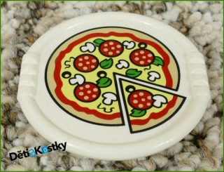 Lego® Duplo® Pizza (Bílá s Houbami)