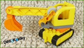 Lego® Duplo® Bagr Malý Žlutý - Dlouhé Rameno