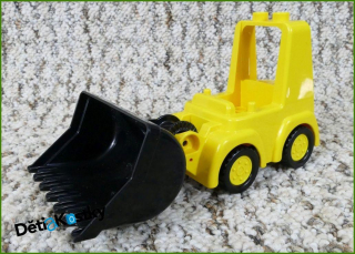 Lego® Duplo® Nakladač Malý Žlutý s Velkou Černou Radlicí