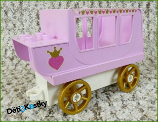 Lego® Duplo® Růžový Kočár/Dostavník