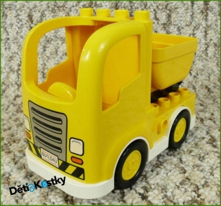 Lego® Duplo® Nákladní Auto Žluté - Žlutá Vyklápěcí Korba