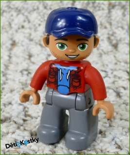 Lego® Duplo® Pán s Kšiltem v Červené Bundě