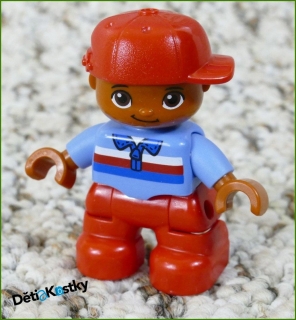 Lego® Duplo® Dítě s Červeným Otočným Kšiltem