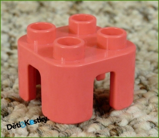 Lego® Duplo® Taburet Fosforově Růžový