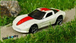 Model Autíčka Hot Wheels Corvette C6-R