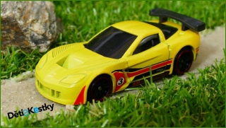 Model Autíčka Hot Wheels Corvette C6-R
