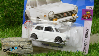 Angličák Model Autíčka Hot Wheels Autíčko Custom ´70 Honda N600 (COMPACT KINGS)