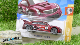 Angličák Model Autíčka Hot Wheels Autíčko ´16 Cadillac ATS-V R (HW TURBO)