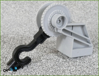 Lego® Duplo® Naviják Šedý - Šedé Kolečko s Hákem