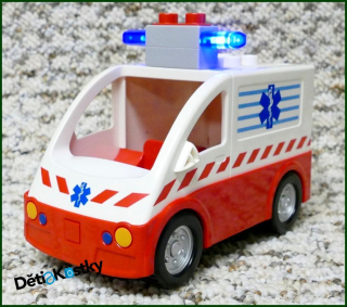 Lego® Duplo® Sanitka s Blikajícím Majáčkem