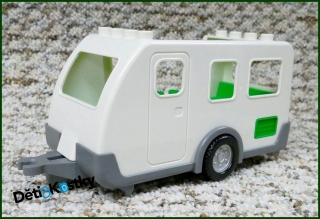 Lego® Duplo® Obytný Karavan Bílý