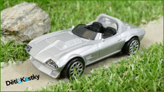 Model Autíčka Mattel - Fast and Furious FF041 - ´64 Chevy Corvette Grand Sport