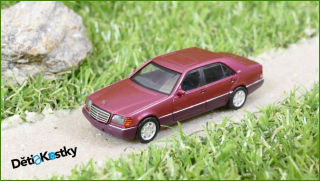 Model Autíčka Herpa - Mercedes 600 SEL s Krabičkou