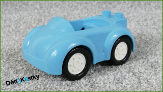 Lego® Duplo® Malé Autíčko Tyrkysové - Bílá Kola
