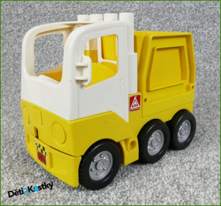 Lego® Duplo® Letištní Tahač se Žlutou Vyklápěcí Korbou