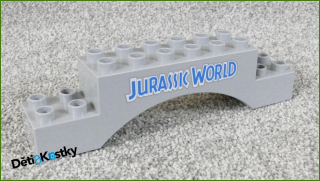 Lego® Duplo® Obrázek Klenba Šedá Jurassic World