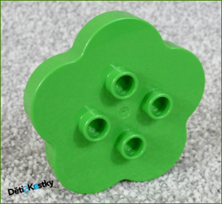 Lego® Duplo® Kostka Tvar Květiny/Stůl Světle Zelený