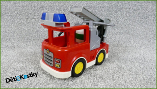 Lego® Duplo® Hasičské Auto se Žebříkem a Příslušenstvím
