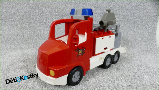 Lego® Duplo® Hasičské Auto s Malým Žebříkem a Příšlušenstvím