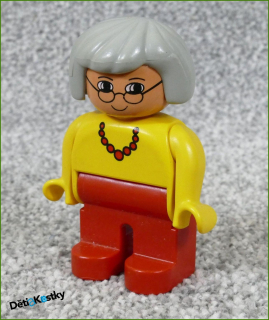 Lego® Duplo® Figurka Babička Starší Typ