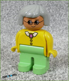 Lego® Duplo® Figurka Babička Starší Typ