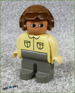 Lego® Duplo® Figurka Pilot Starší Typ