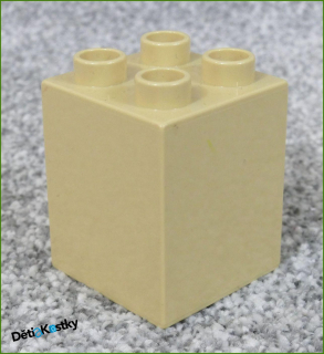 Lego® Duplo® Kostka 2x2x2 Světle Béžová