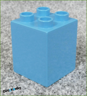 Lego® Duplo® Kostka 2x2x2 Tyrkysová