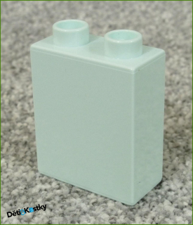Lego® Duplo® Kostka 1x2x2 Bledě Mentolová