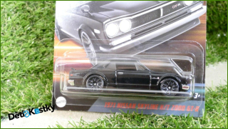 Angličák Model Autíčka Hot Wheels Autíčko 1971 Nissan Skyline H/T 2000 GT-R (FAST AND FURIOUS)