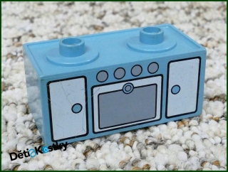 Lego® Duplo® Kuchyňská Linka s Vařičem Světle Modrá