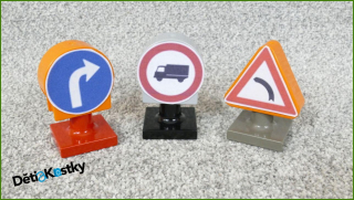 Lego Duplo značky - vytisknuté nálepky
