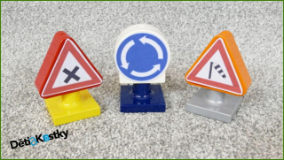 Lego Duplo značky - vytisknuté nálepky