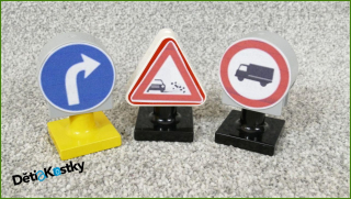 Lego Duplo značky - vytisknuté nálepky