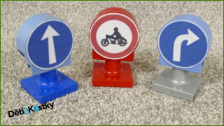 Lego Duplo značky - vytisknuté nálepky
