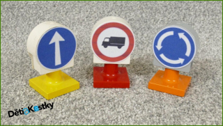 Lego Duplo značky - vytisknuté nálepky