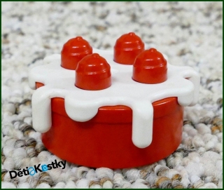 Lego® Duplo® Dort se Svíčkami Červený