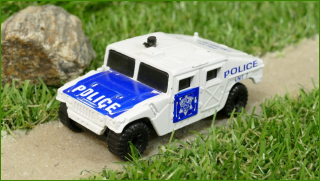 Angličák Autíčko Matchbox Hummer - bez zbraně