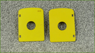 Lego Duplo dveře - rozteč připojení 4,5 cm, rozměr 5,5x7,5cm