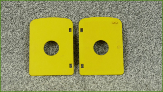 Lego Duplo dveře - rozteč připojení 4,5 cm, rozměr 5,5x7,5cm