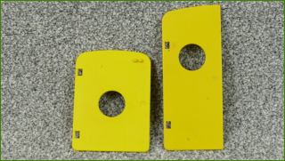 Lego Duplo dveře - rozteč připojení 4,5 cm a 6 cm