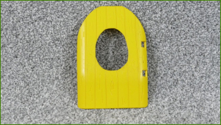 Lego Duplo dveře - rozteč připojení 2,5 cm