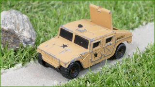 Model Autíčka Matchbox Hummer