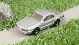 Autíčko Matchbox T-Bird Turbo Coupe - nabarvený