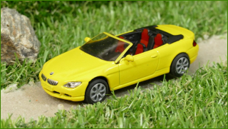 Model Siku Autíčko BMW 645i Cabrio
