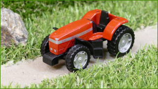 Angličák Siku Autíčko 0847 Massey Ferguson 9240 - bez volantu a střechy