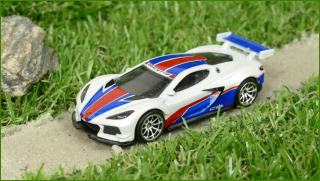 Model Autíčka Hot Wheels Corvette C8.R Premium