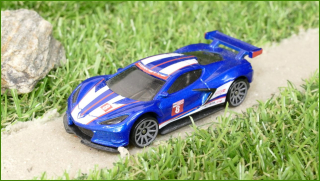 Model Autíčka Hot Wheels Corvette C8.R