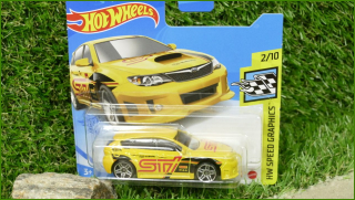 Angličák Model Autíčka Hot Wheels Subaru WRX STI (HW SPEED GRAPHICS)