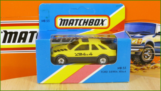 Angličák Autíčko Matchbox MB 55 - Ford Sierra XR4x4